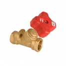 Granski regulacijski ventil s linearnom  karakteristikom, kosim sjedalom i ručnim kolom